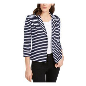 New Maison Jules Striped Cardigan Open Front Cotto